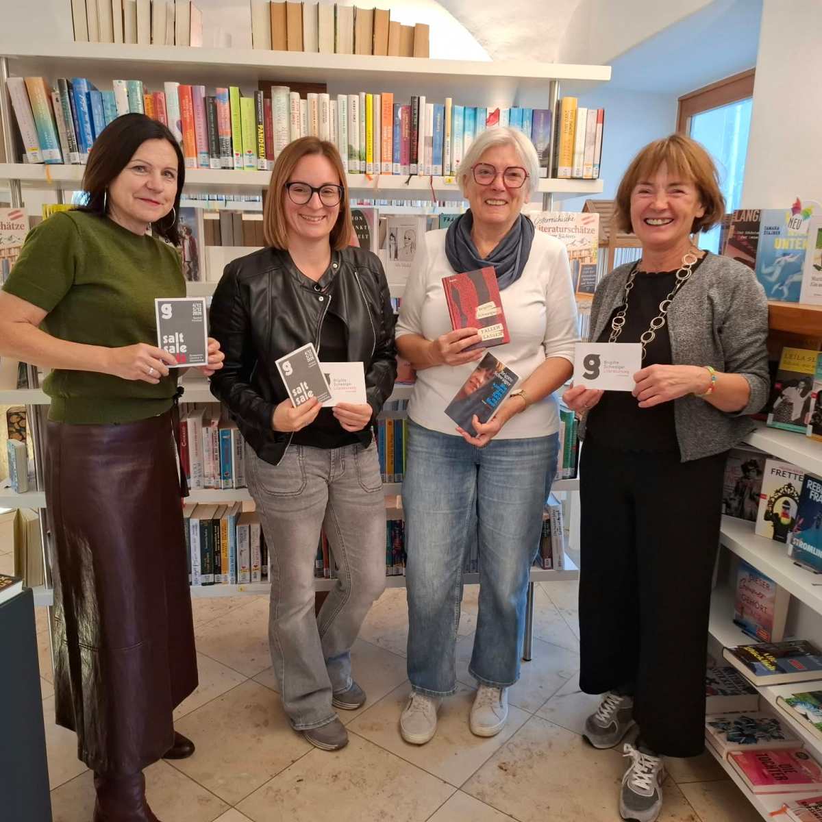 Besuch der Brigitte Schwaiger Gesellschaft